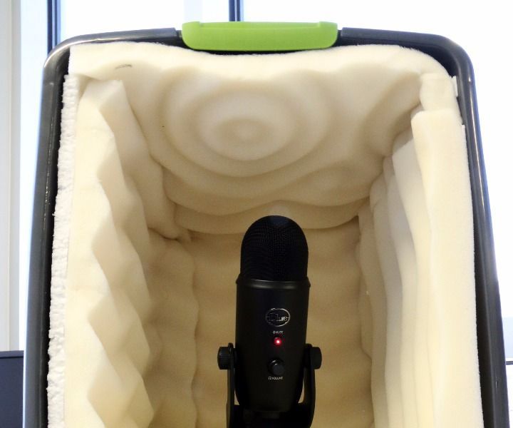 Super Simple D.I.Y. Desktop Vocal Recording Booth on the Cheap