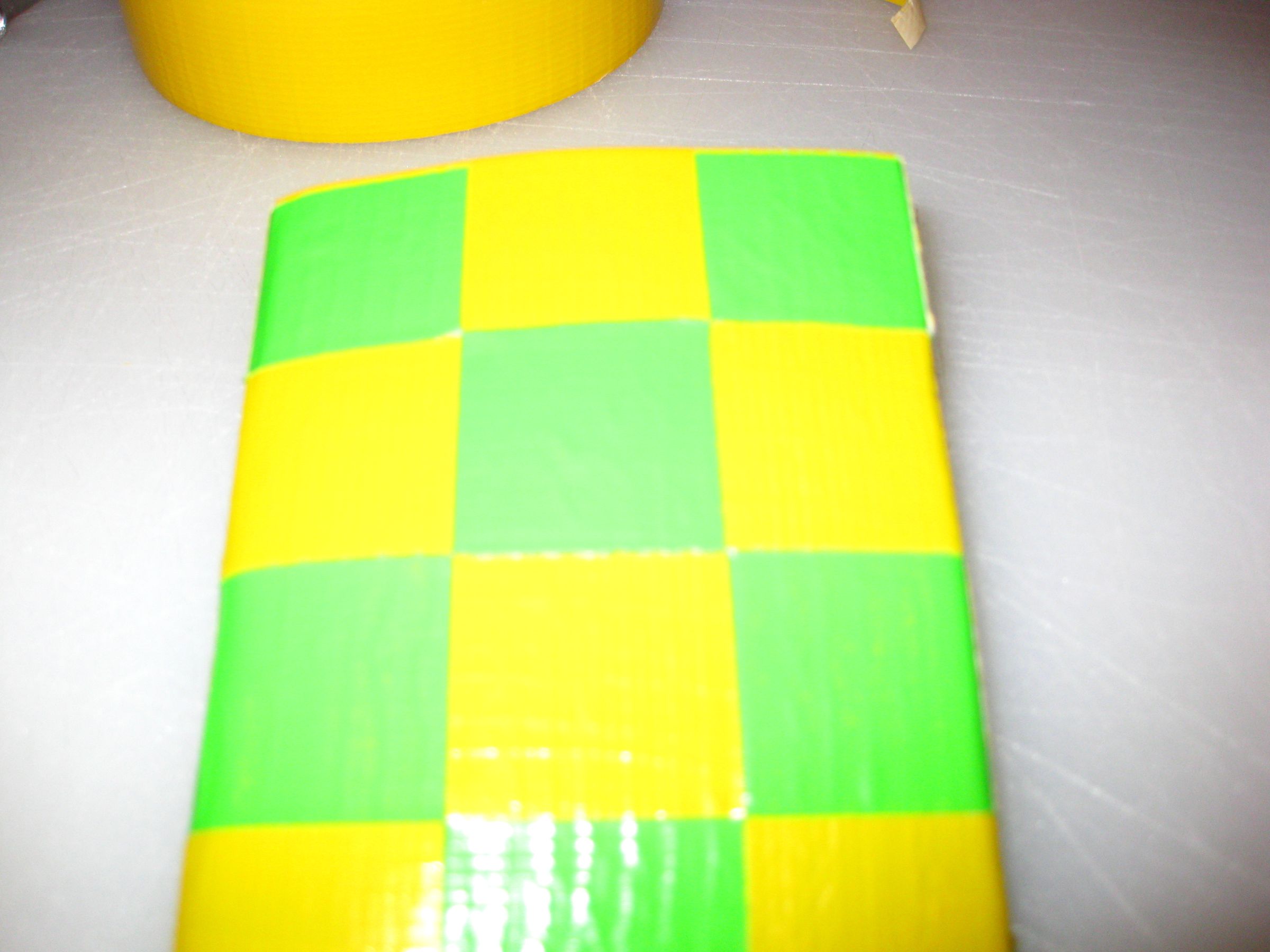 Checker Duct Tape Wallet