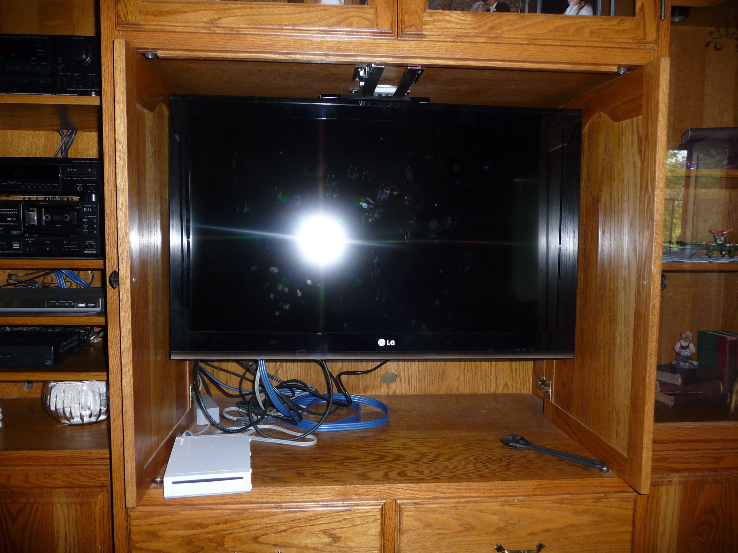 Sliding Ceiling TV Mount