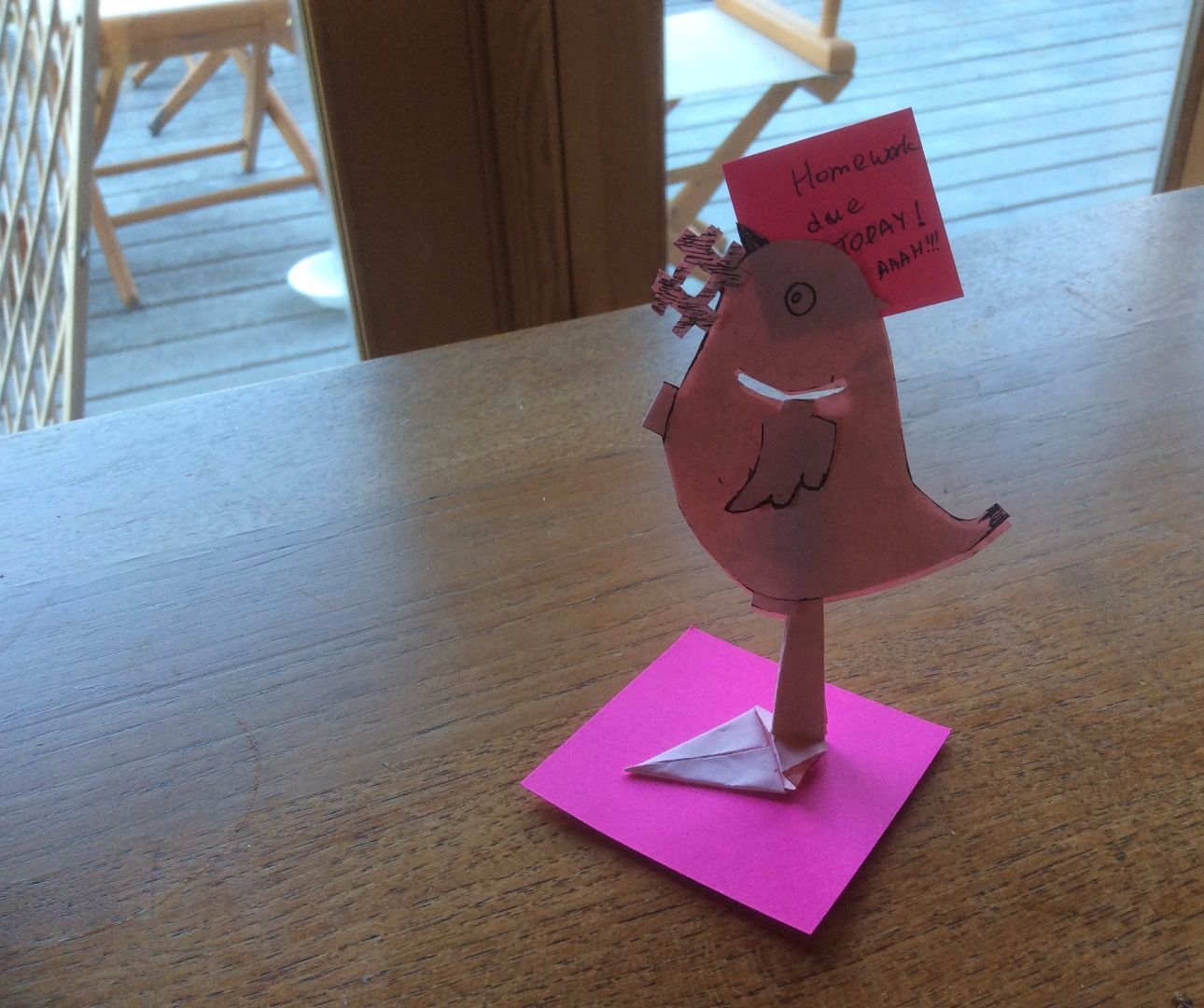 Paper Tweeter Bird Robot