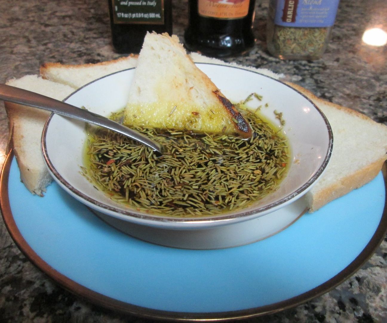 Italian Bread & Dipping Sauce