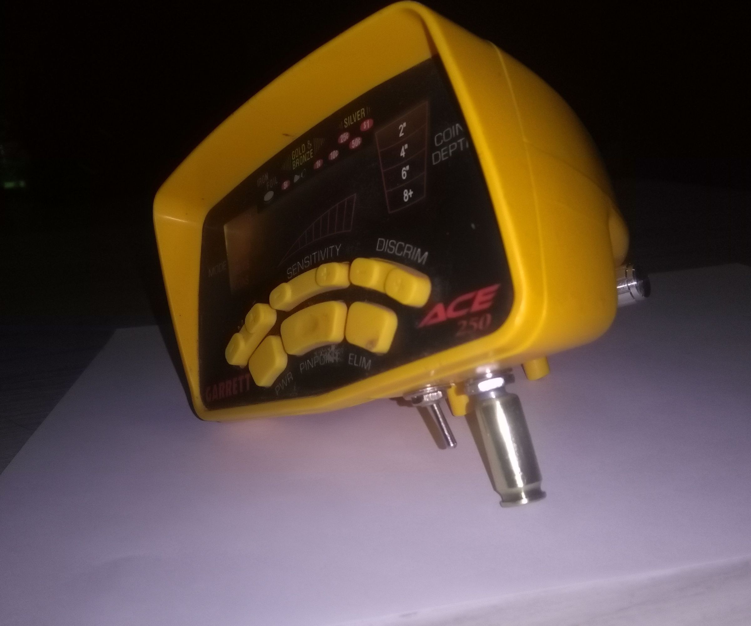 Garrett ACE 250 MOD / Volume/LCD Light/Ground Ballance