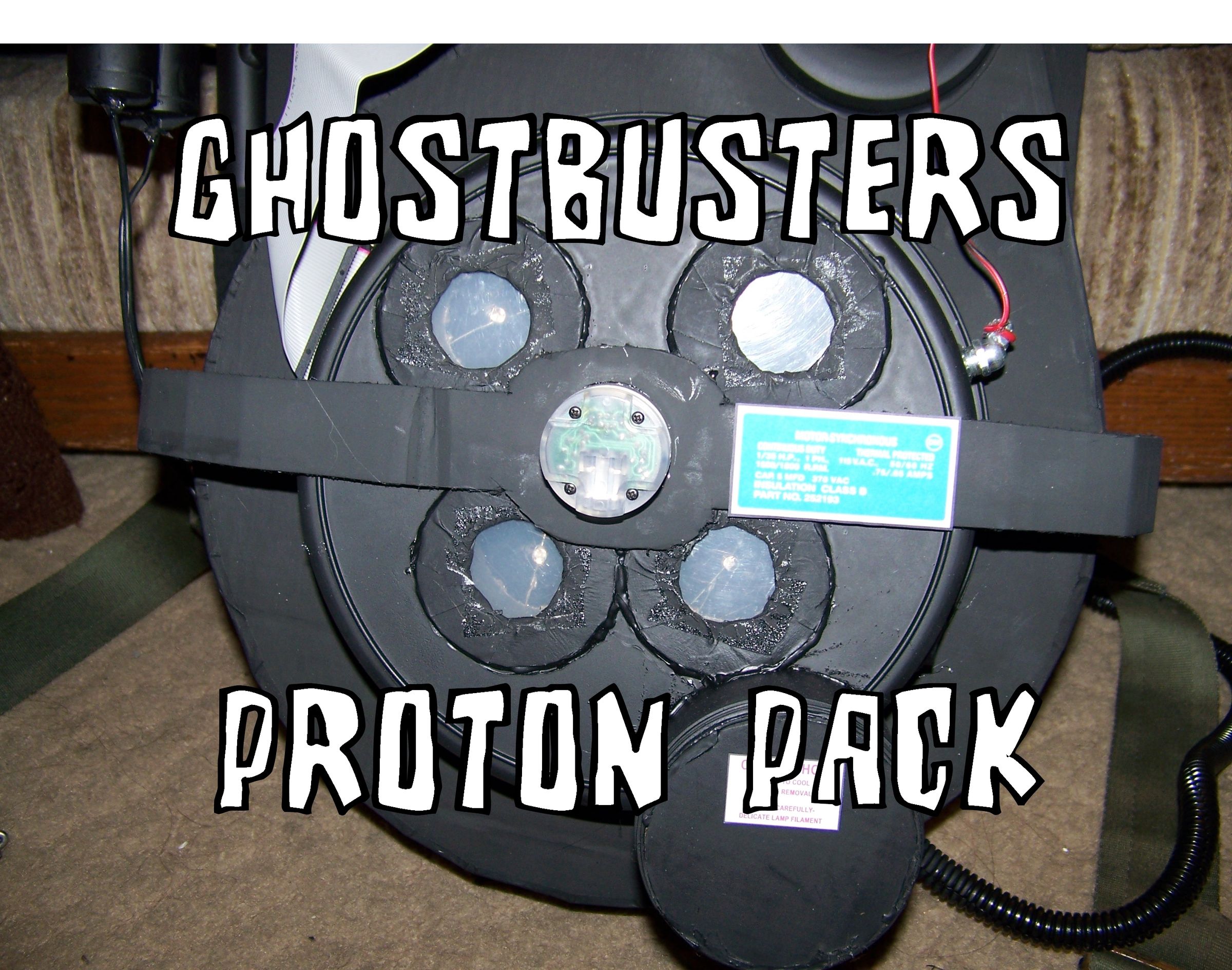 Ghostbusters Proton Pack for Halloween!