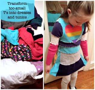 Too-small T's - New Dresses and Tunics!