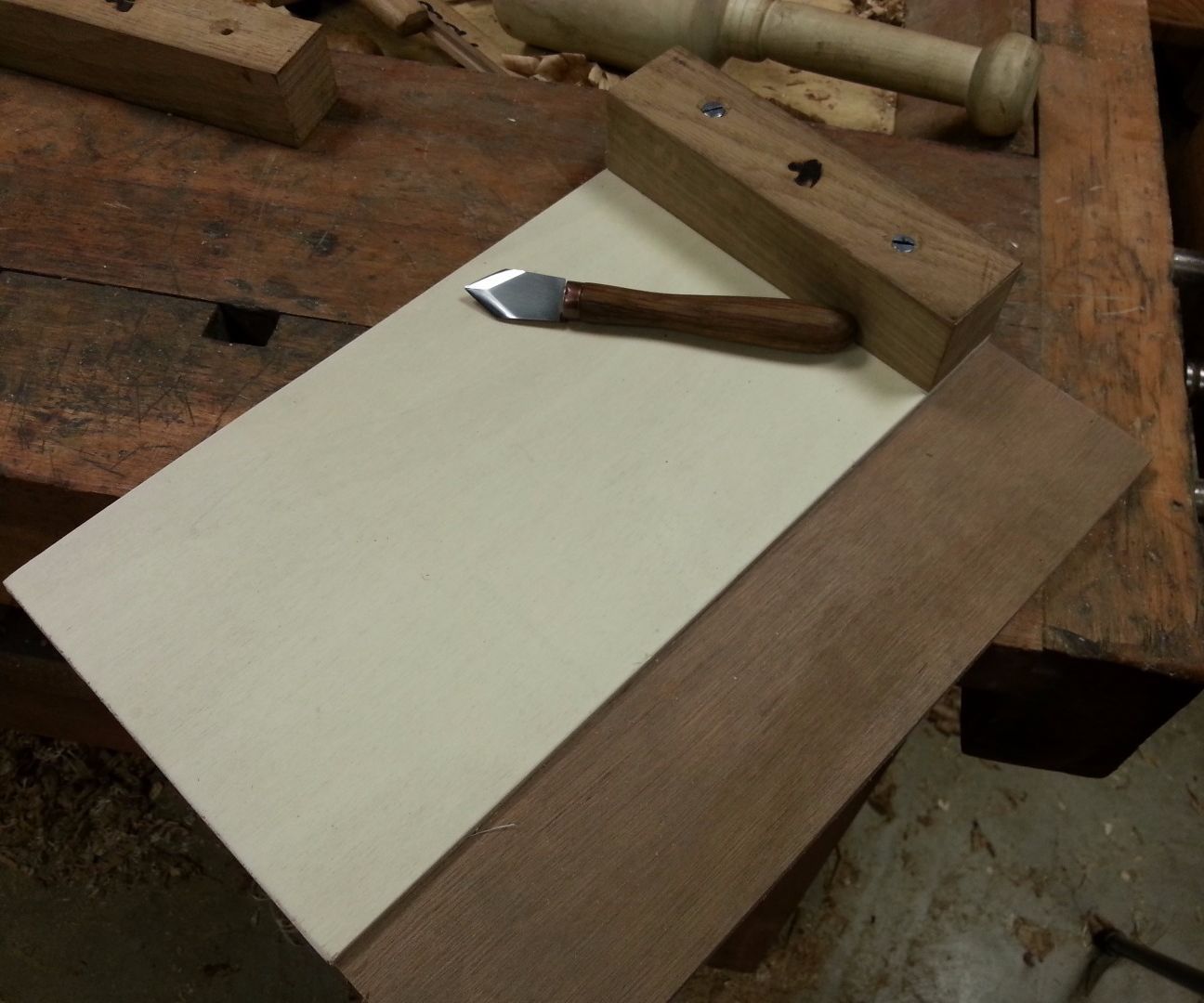 Simple Handbuilt Shooting Board 