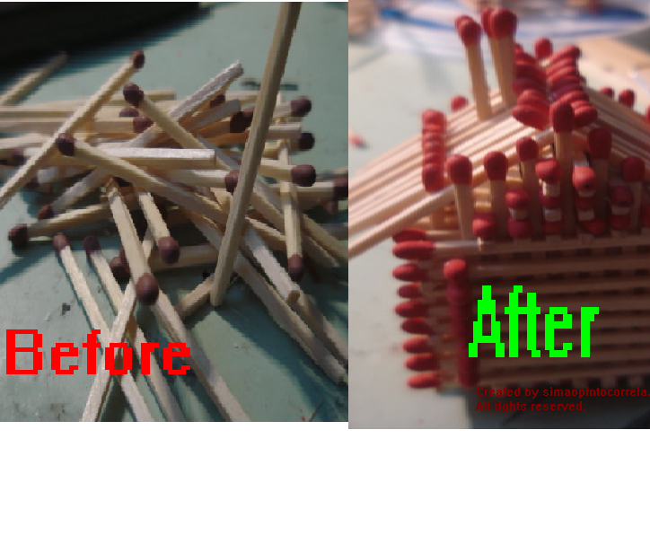 How to Make a Match House Without Glue!!