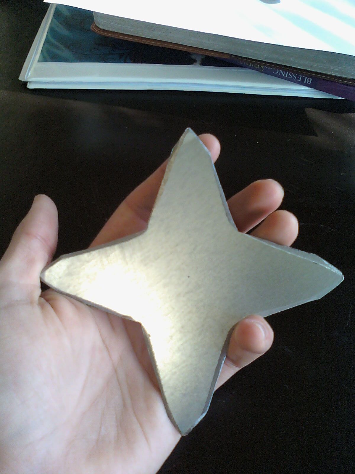 How to Make a Ninja Star From a Sheet of Metal