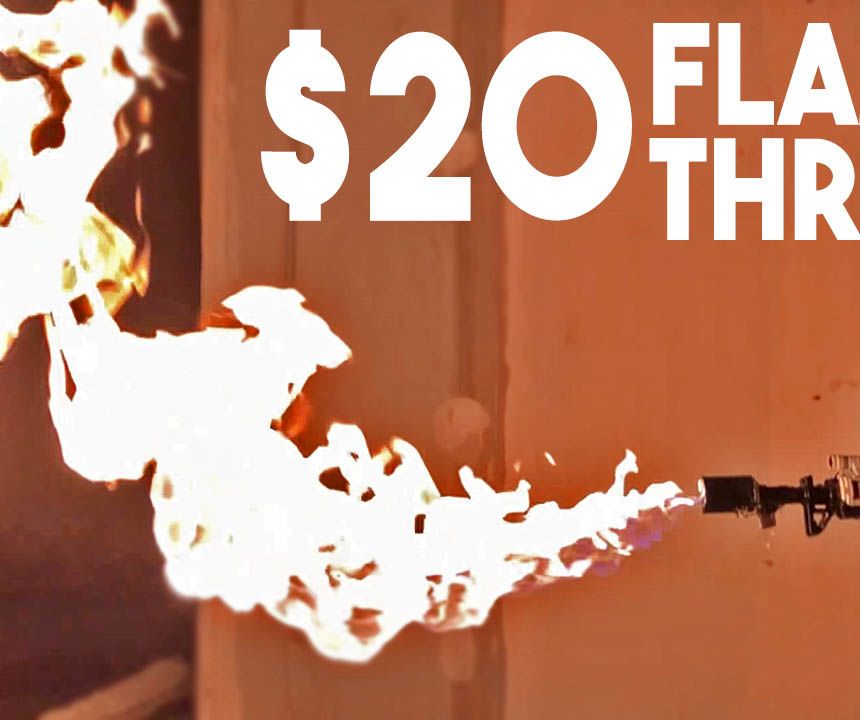 Elon Musk's Boring Flame Thrower for $20