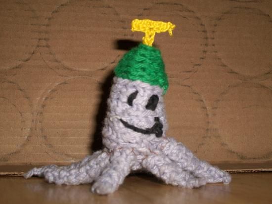 Crochet Baby Octopus - Created Without Patterns