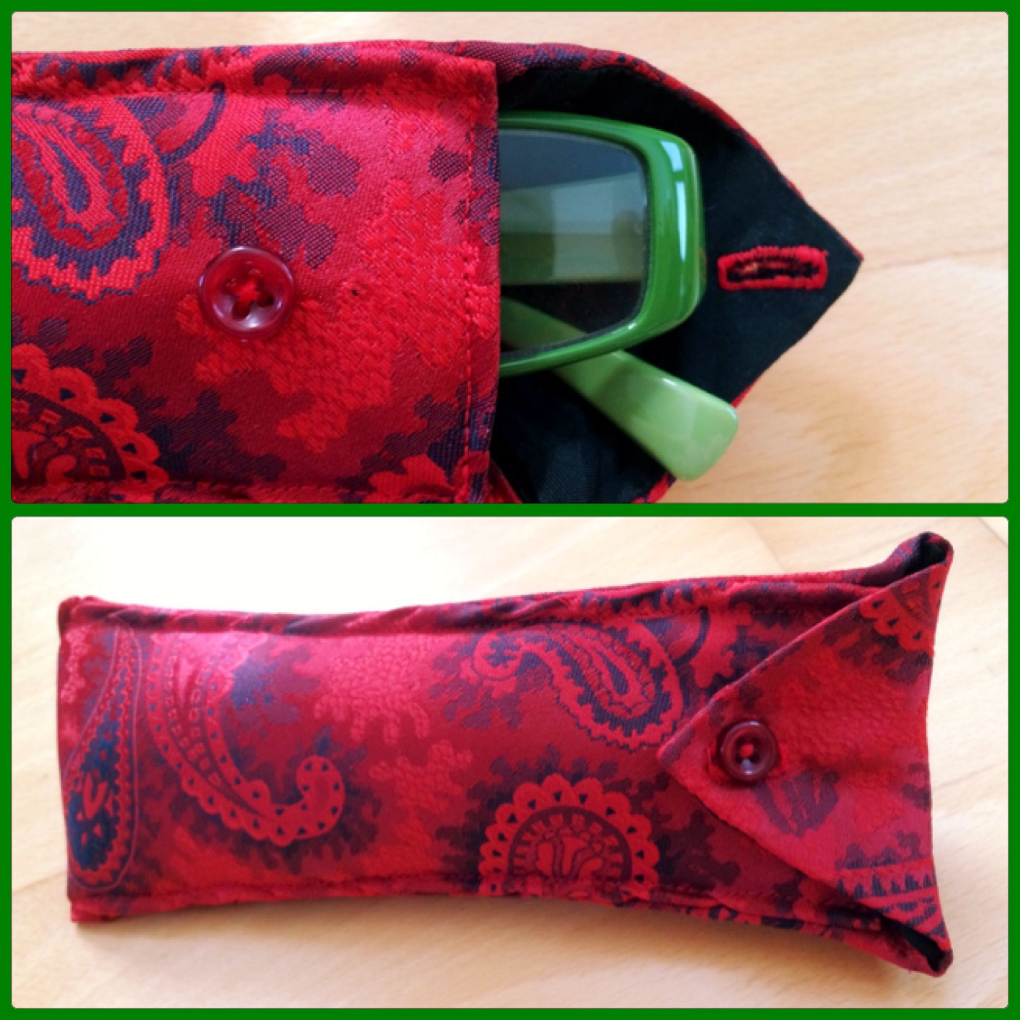 Tie to Glasses Case Padded 4 Steps (with Pictures) Instructables