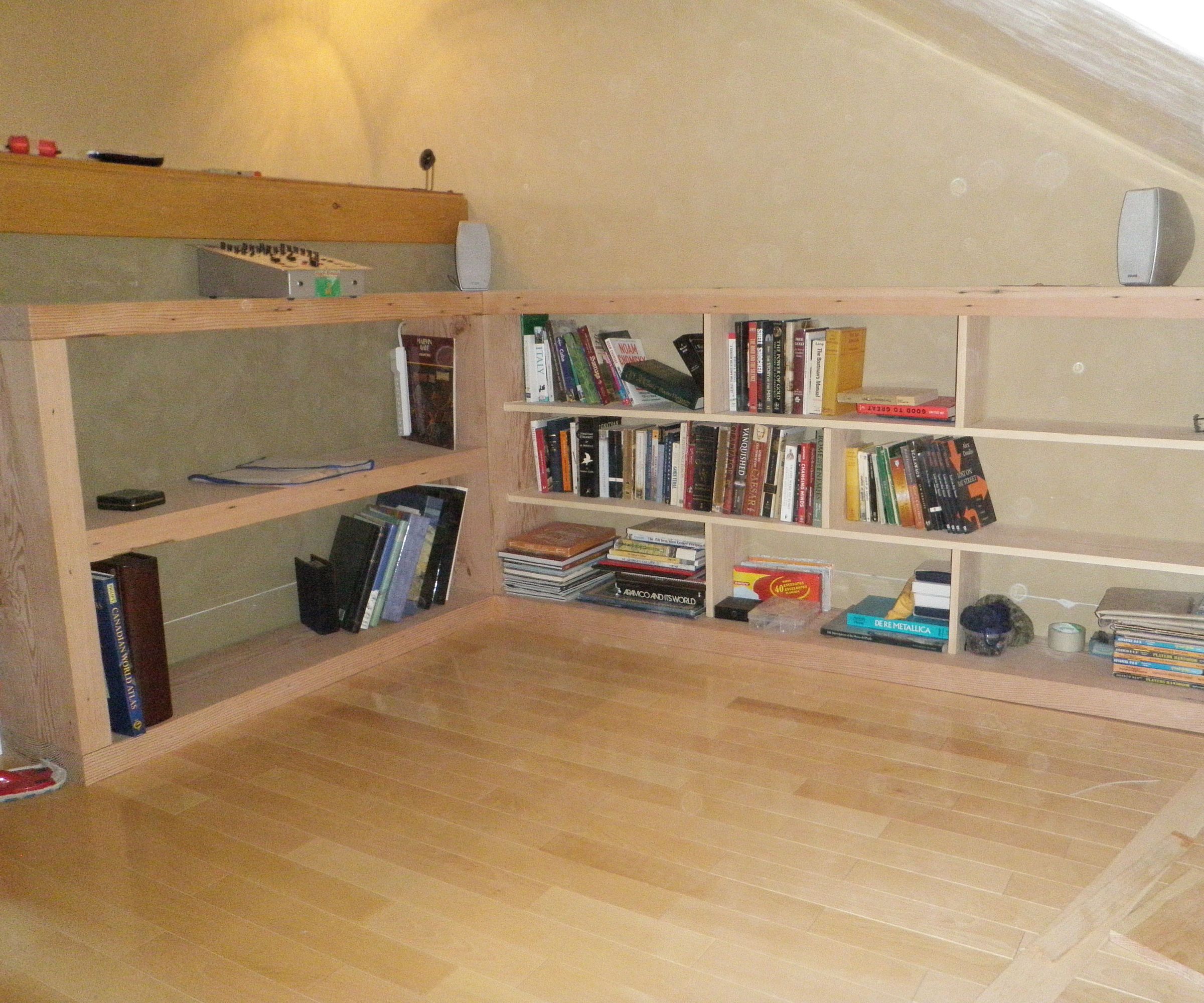 DJ Booth / Bookshelf