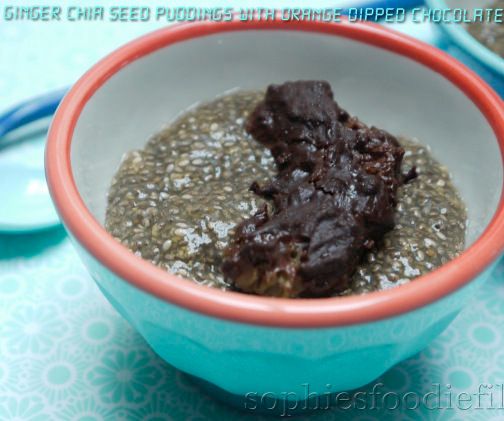 Do You Want to Grab an Orange Ginger Chia Seed Pudding?