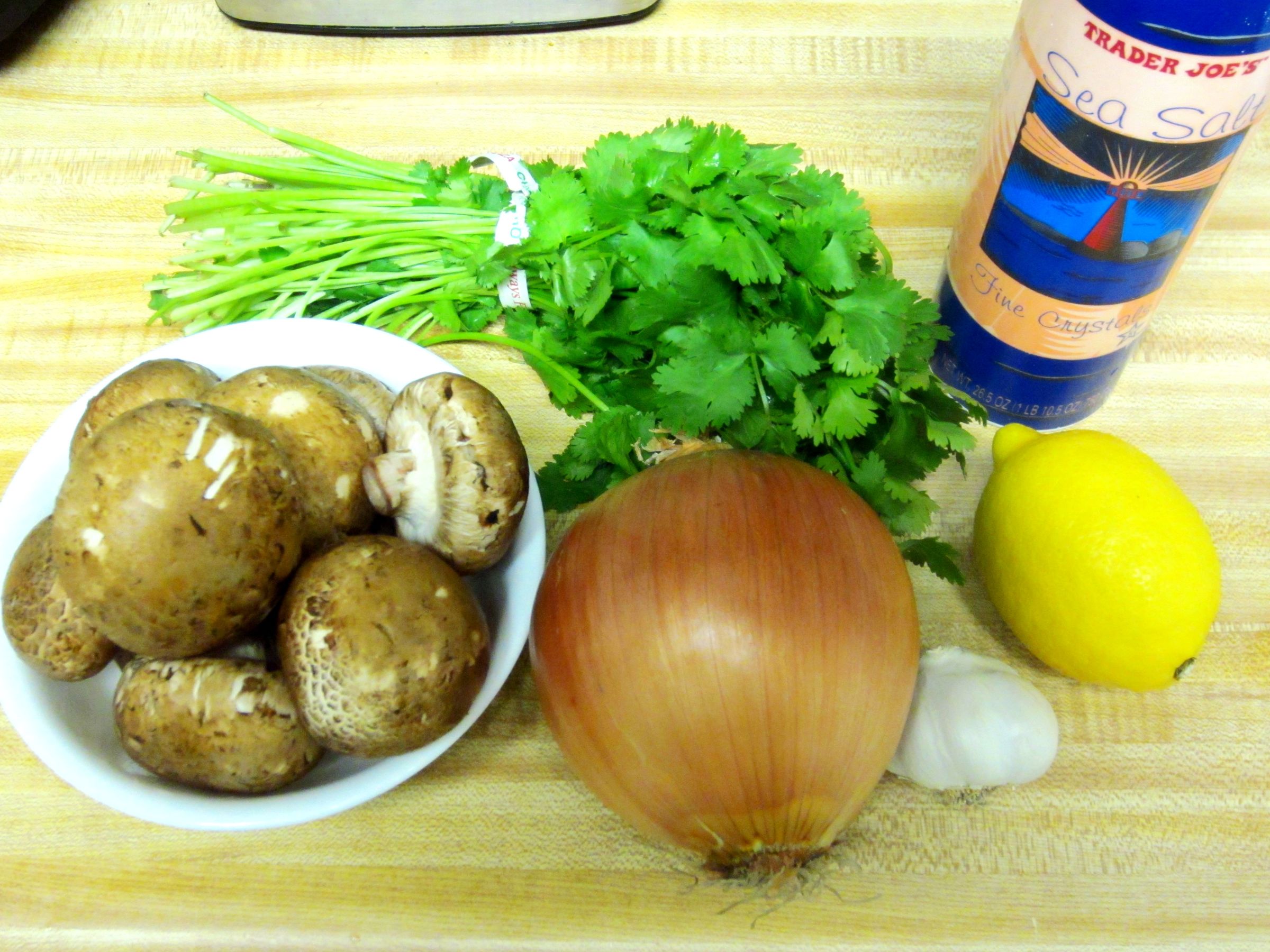 Mushroom Salsa No Tomatoes Needed Instructables