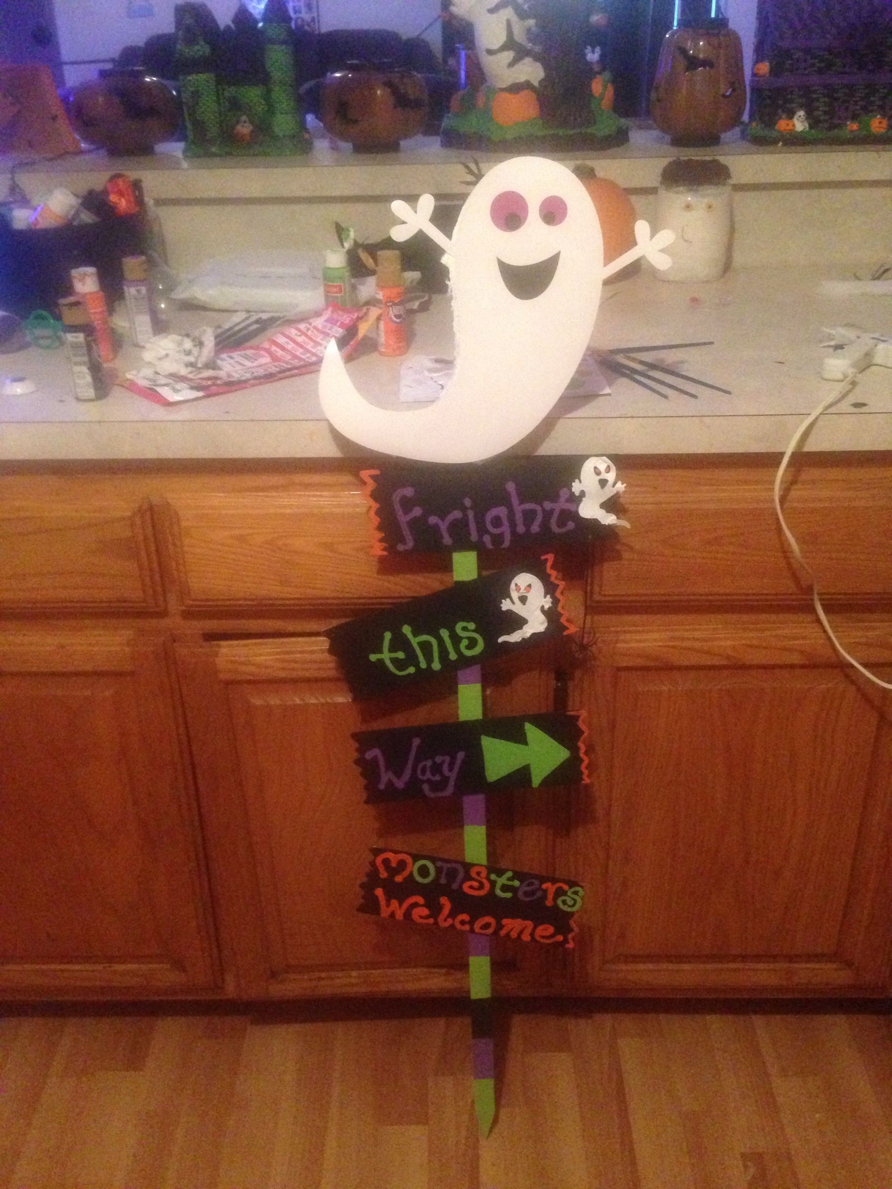 Halloween Yard Stake (cute)