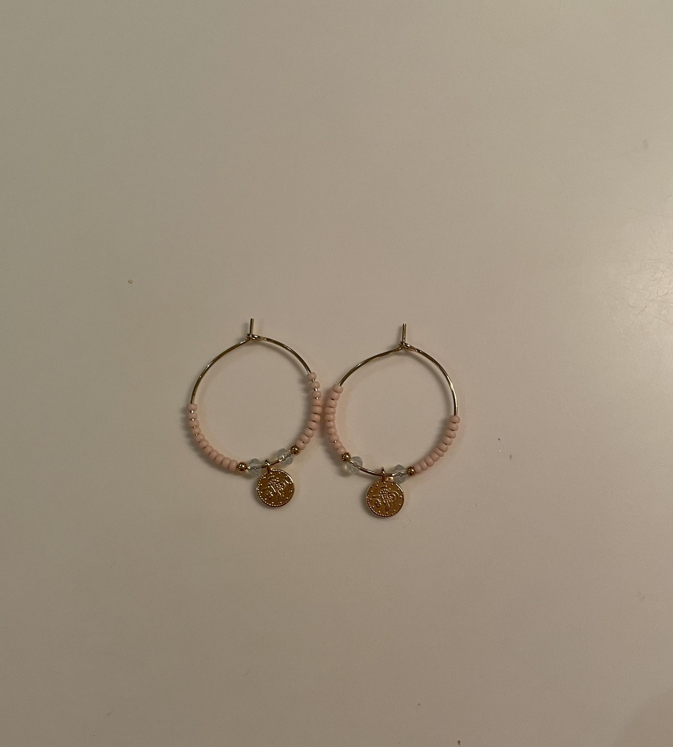 Instructable Baby Pink Earings 