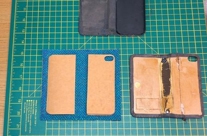DIY Phone Case | How to Make a New Phone Cover Using Your Old One As a Template : 10 Steps (with Pictures) - Instructables DIY Phone Case | How to Make a New Phone Cover Using Your Old One As a Template : 10 Steps (with Pictures) - Instructables