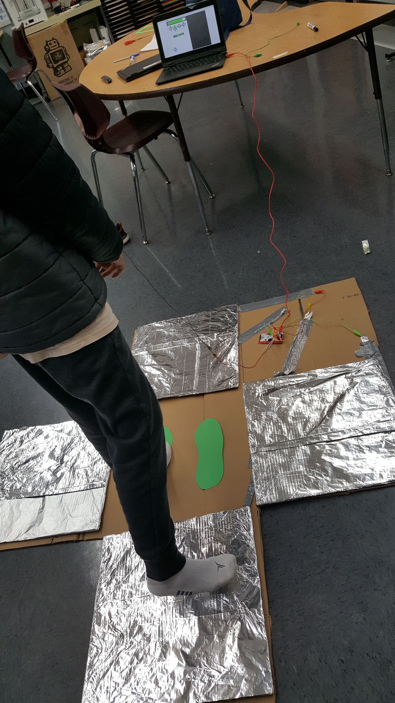 Dance Dance Revolution Makey Makey 9 Steps Instructables
