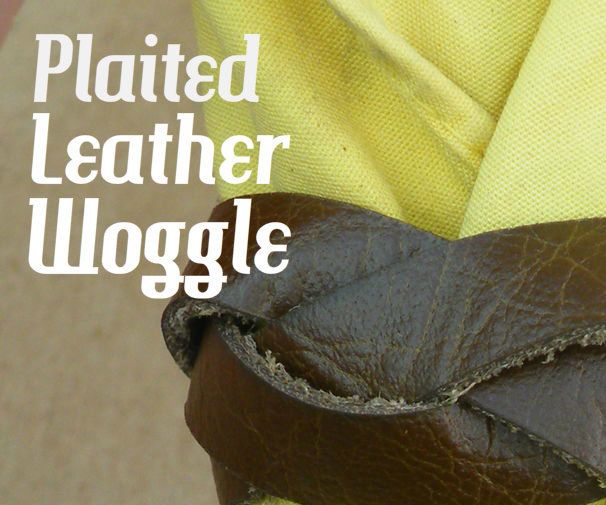 Plaited Leather Woggle