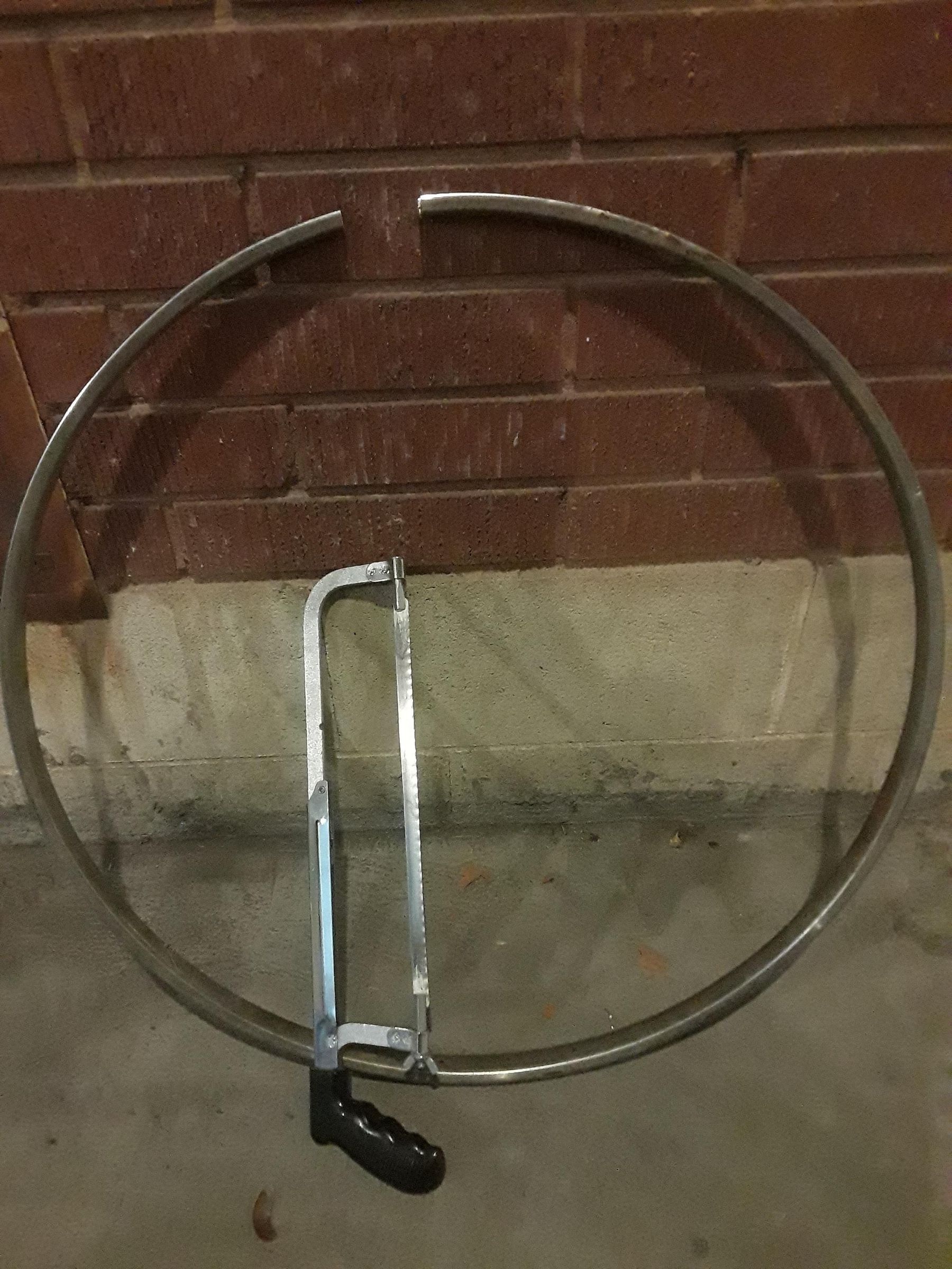 Tabletop Light From a Bike Rim 5 Steps Instructables