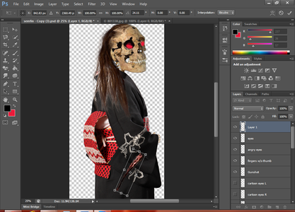 Creating the Torn Cloth Effect or the Deep Cuts(optional)