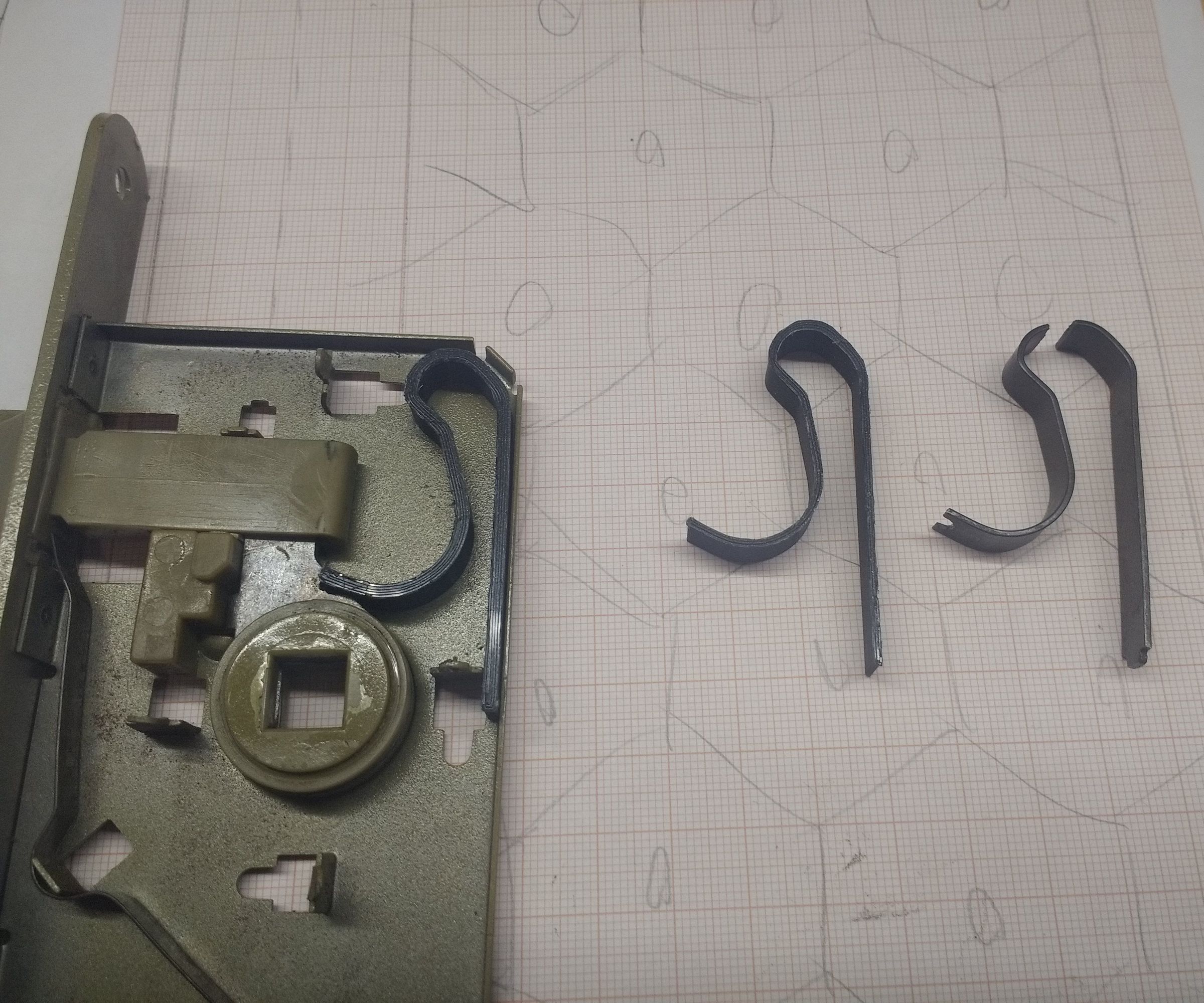 Fix a Door Spring With 3D Printing
