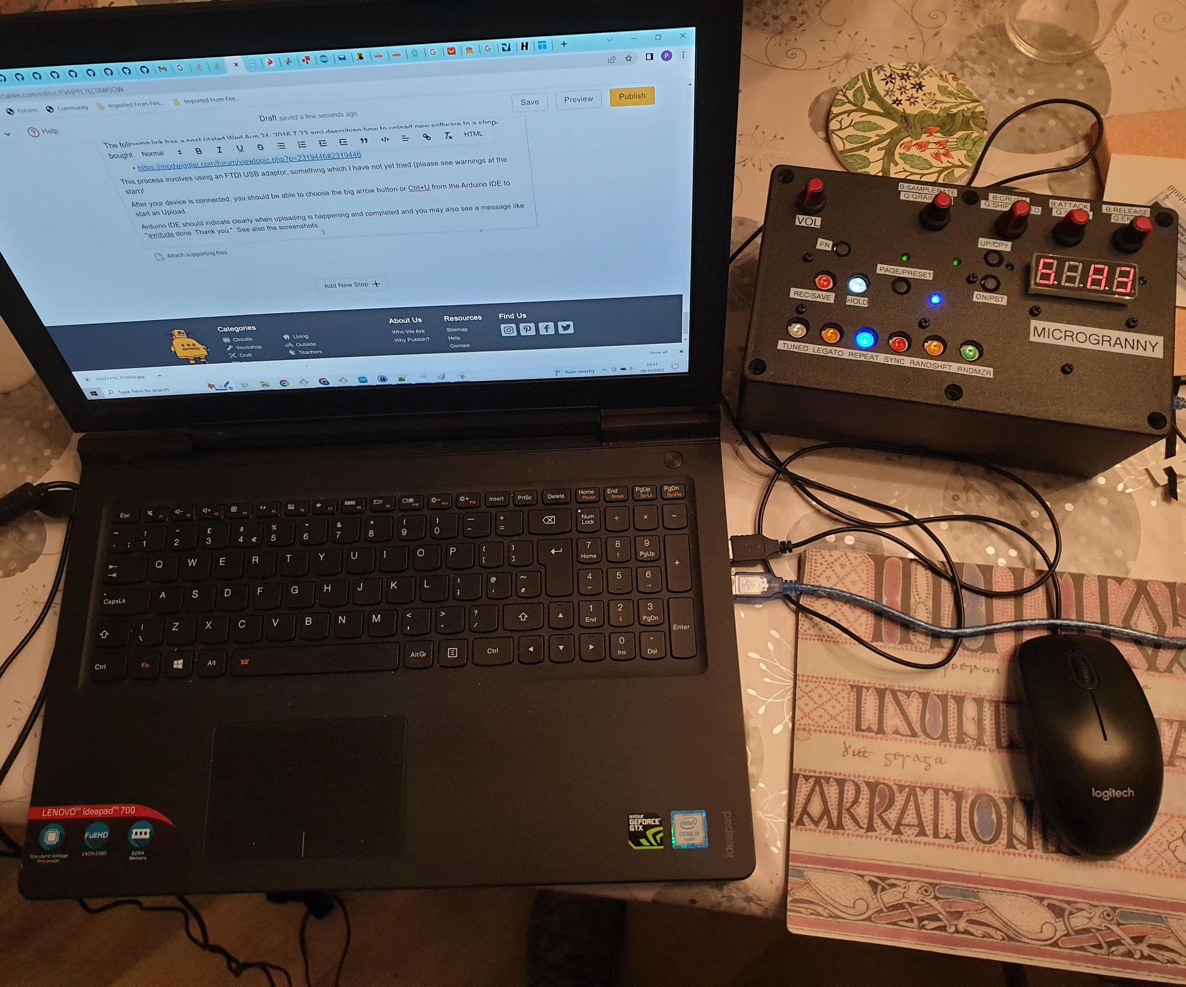 Compile the Source Code for Microgranny Sampler
