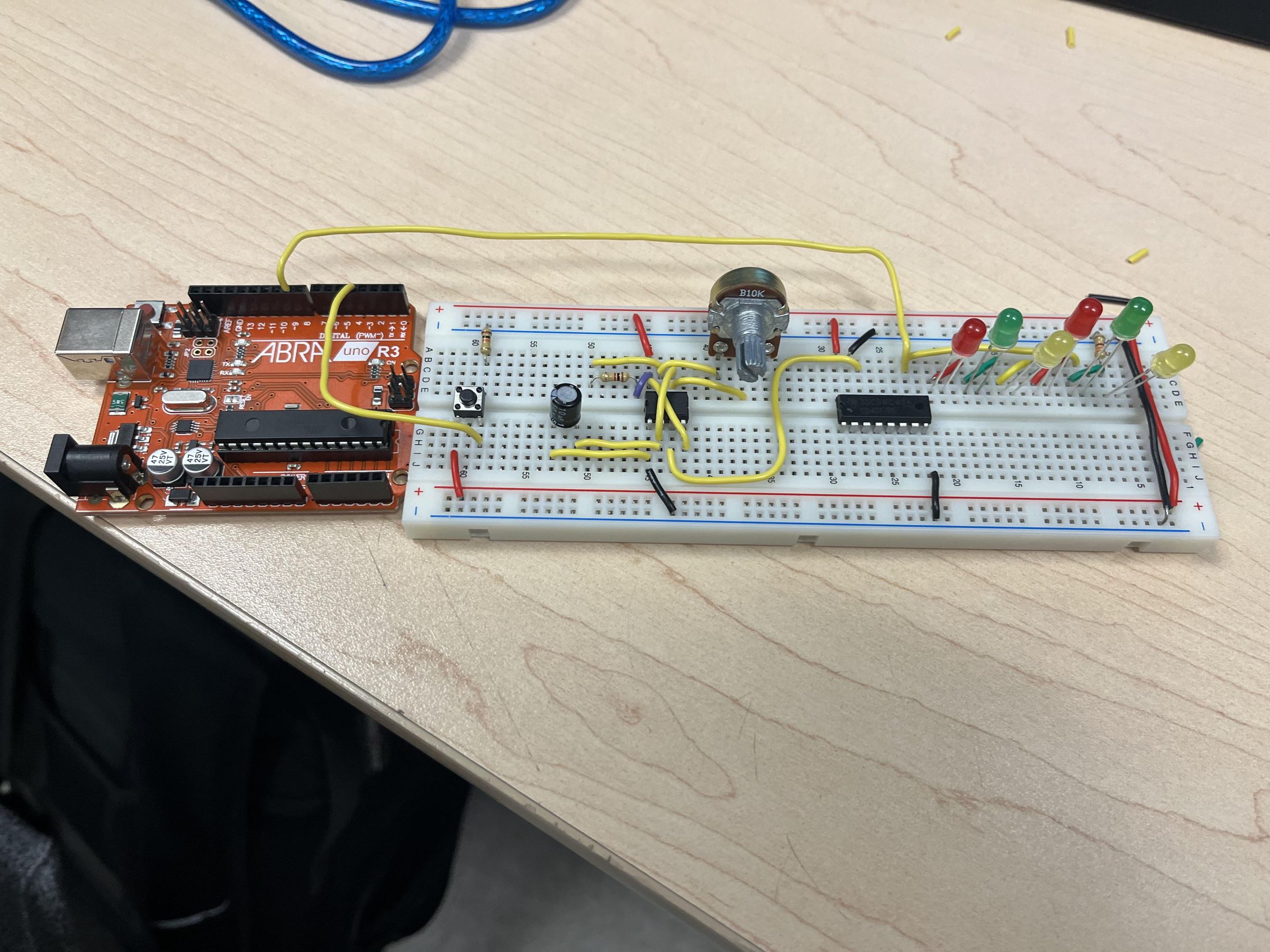 LED Chaser Game With 555 & 4017 : 7 Steps - Instructables