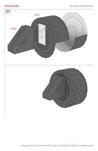 DeLorean BTTF Inspired Papercraft