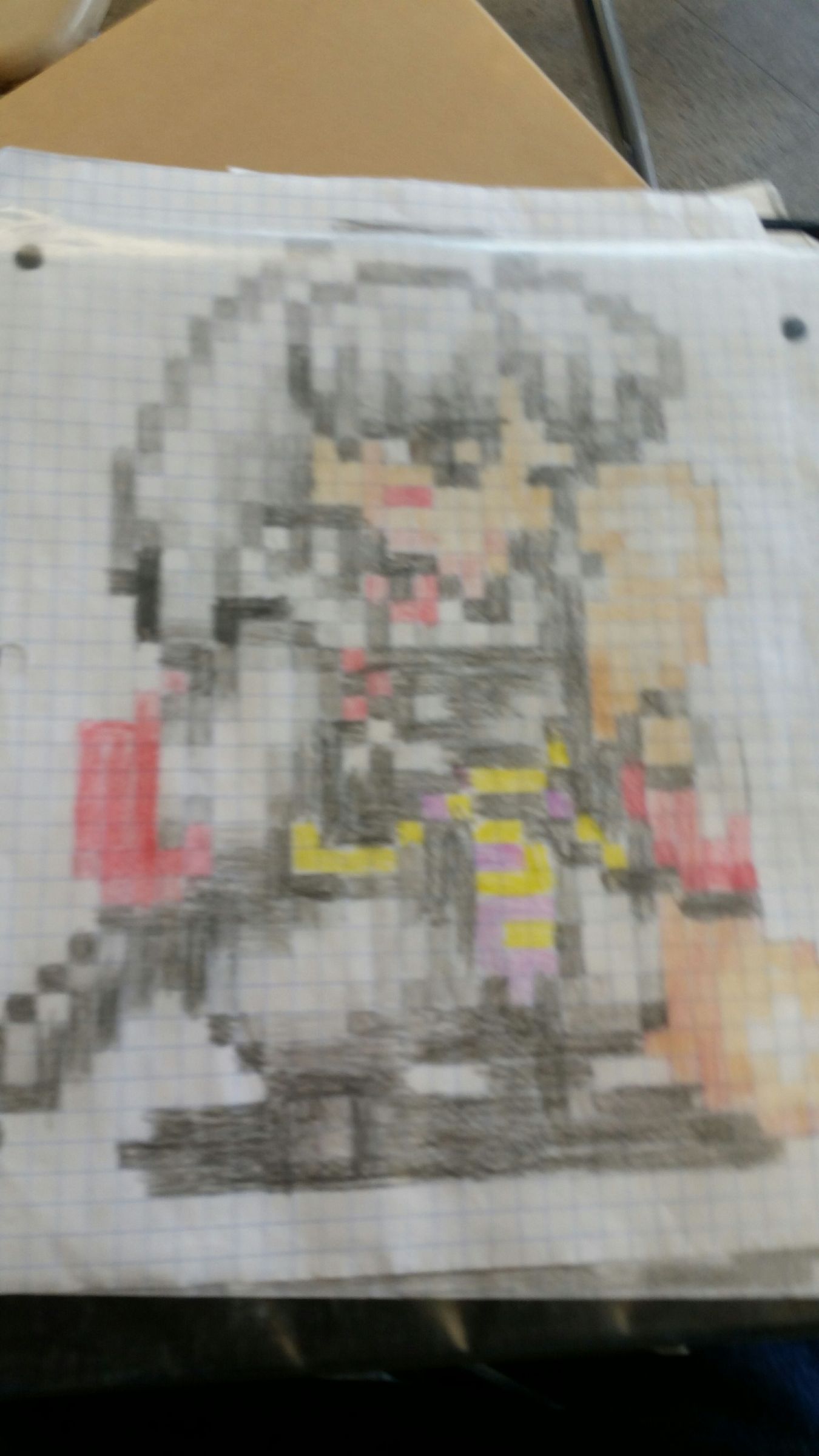 How to Transfer Sprites to Graph Paper