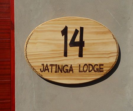 Custom House Number Plaque