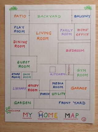 Room Map Sample How To Draw A Map Of My Room