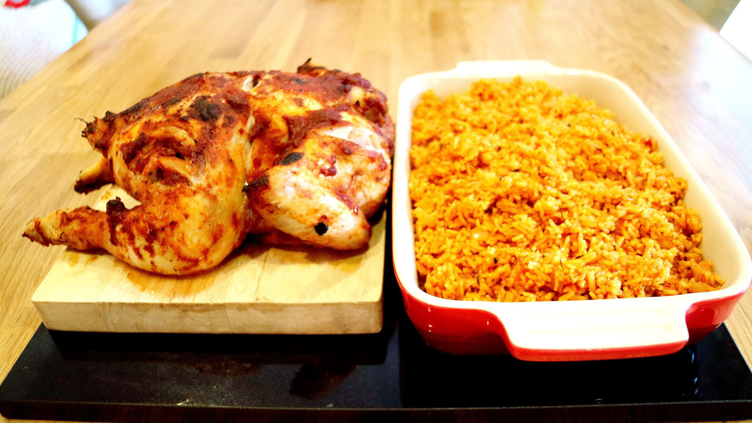 SLOW COOKED JOLLOF RICE AND CHICKEN 7 Steps Instructables