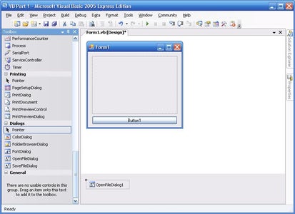 Creating Your First Program in Visual Basic : 7 Steps - Instructables