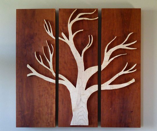 Cherry and Maple Wall Art