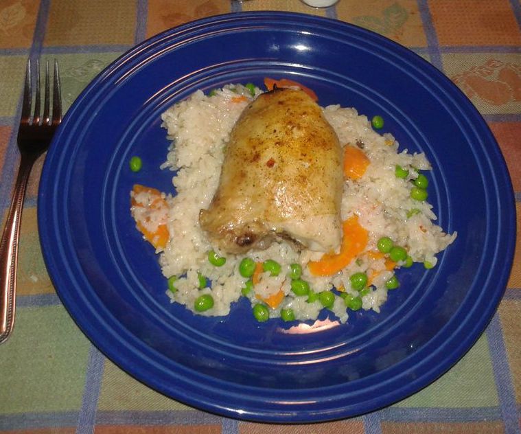 Italian Chicken and Rice Bake