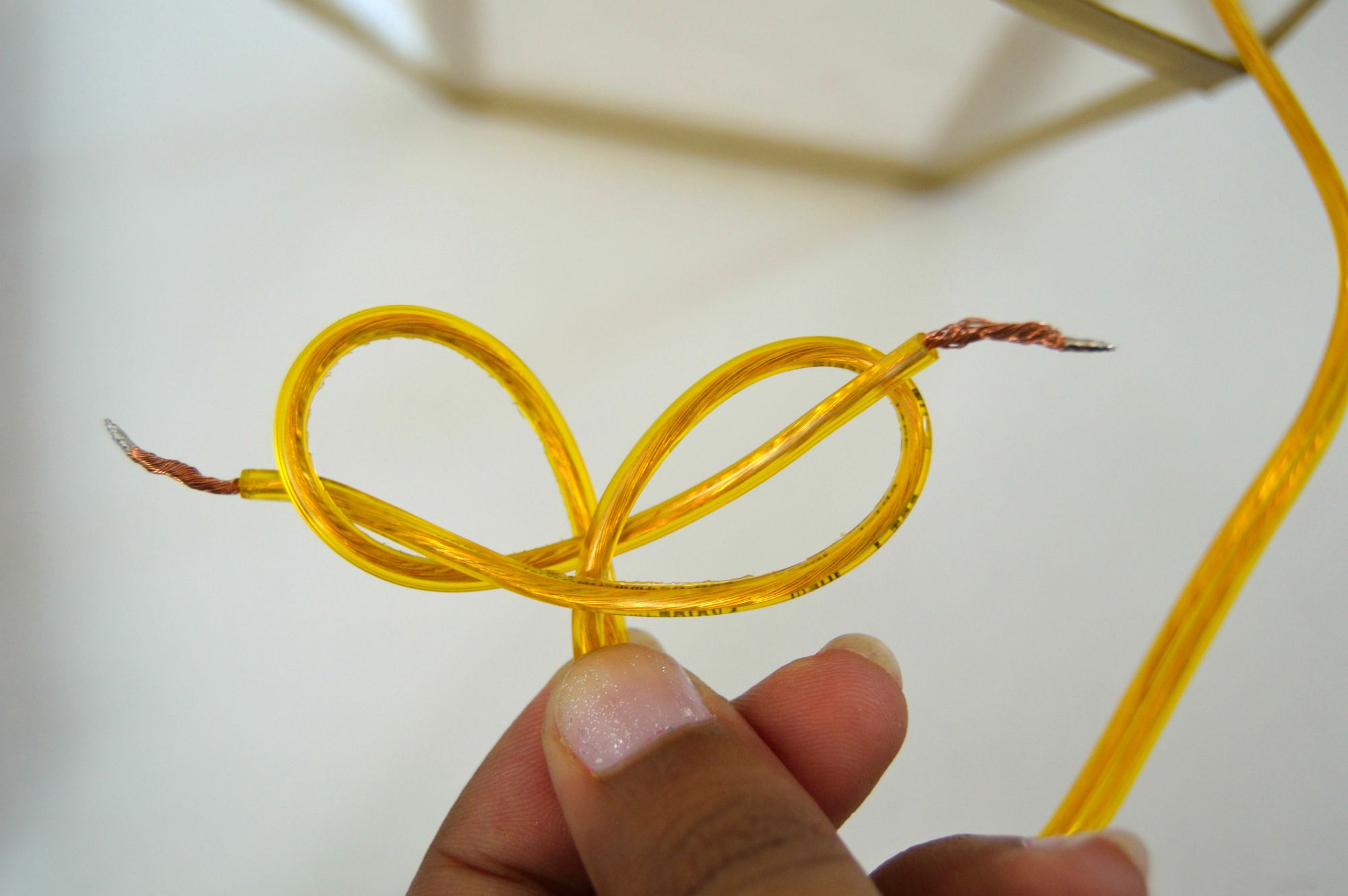 How to DIY a Golden Pendant Lamp 10 Steps (with Pictures) Instructables