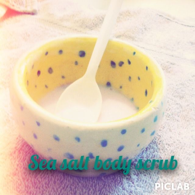 Sea Salt Body Scrub