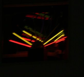 Light Show Window Art