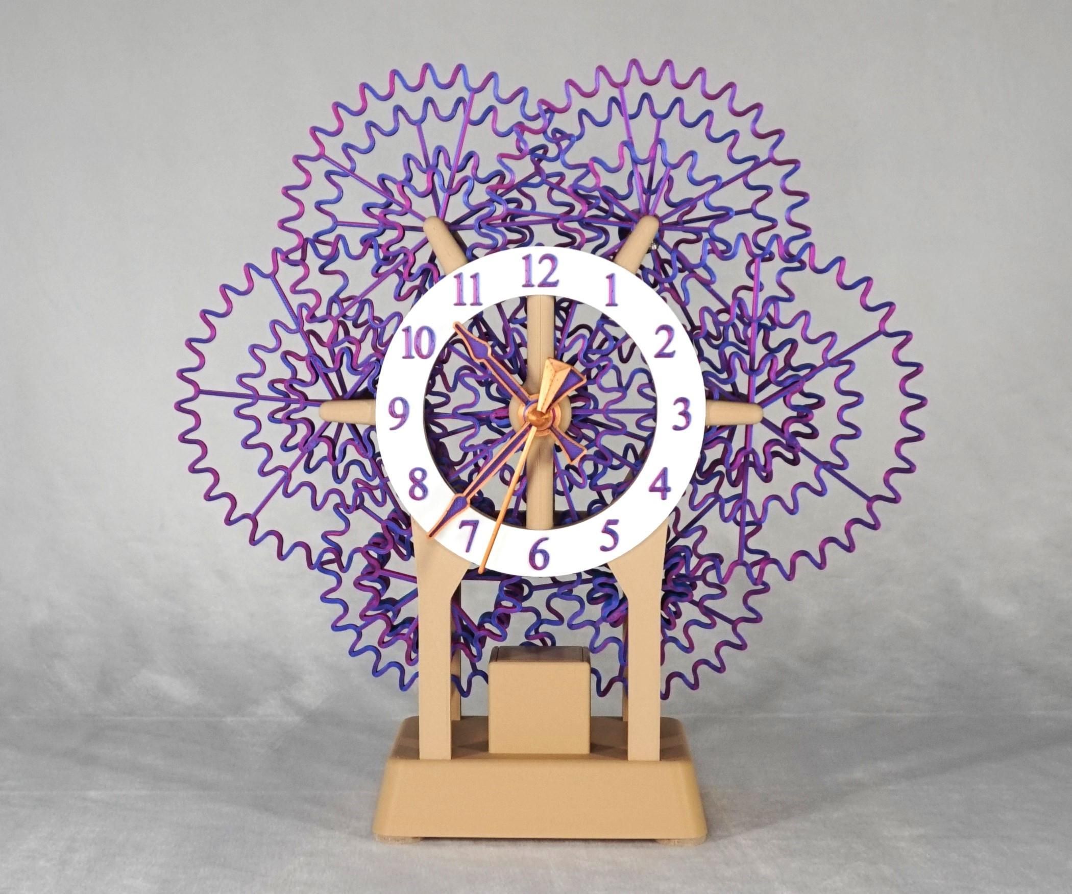 Silent Clock Drive Mechanism