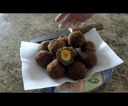 Quail Scotch Eggs