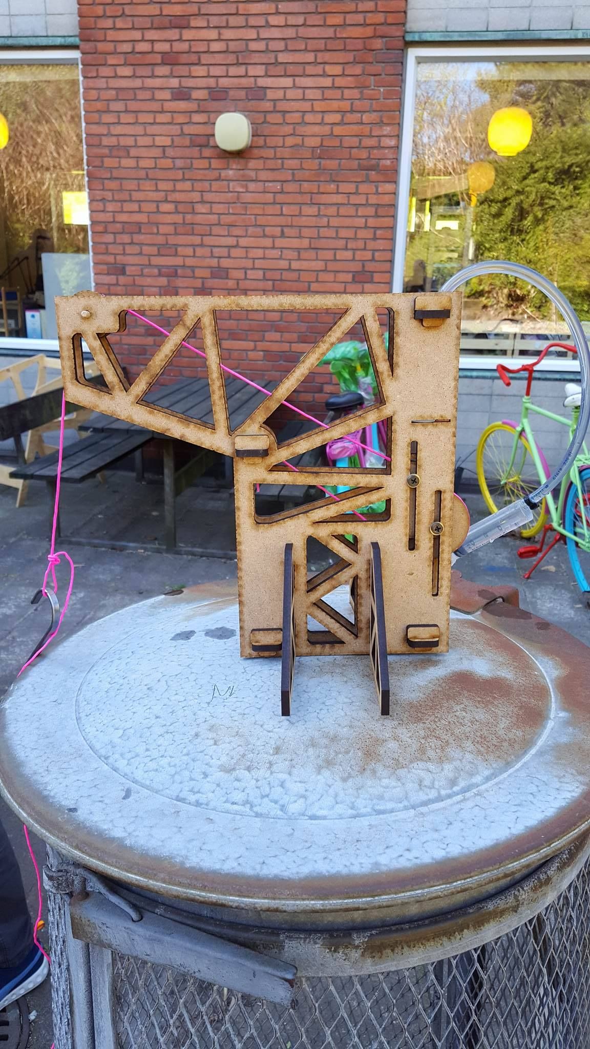 Hydraulic Crane (Syringes) By Mathias & Dennis 4 Steps Instructables