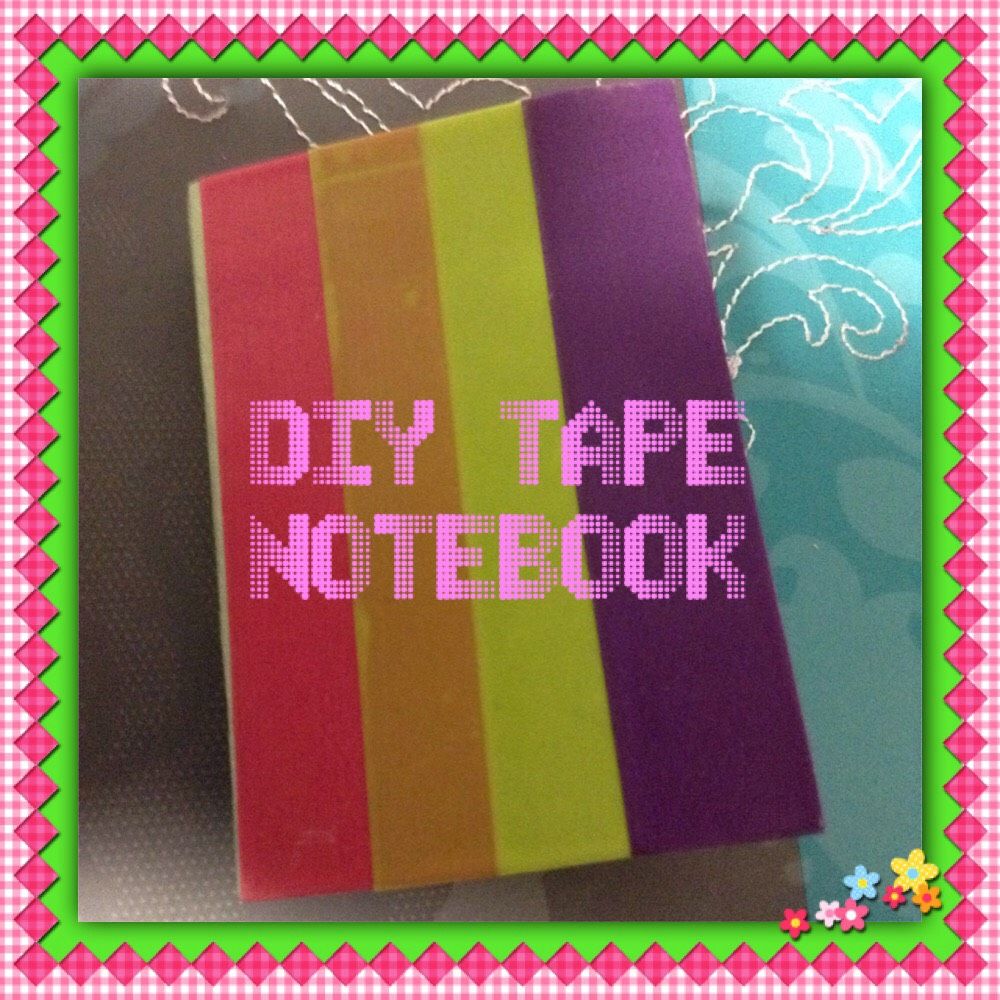 DIY Tape Notebook