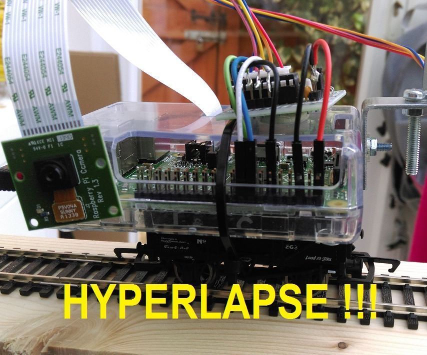 Raspberry Pi Moving Timelapse