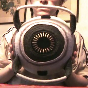 Portal 2 Talking Space Core Plush