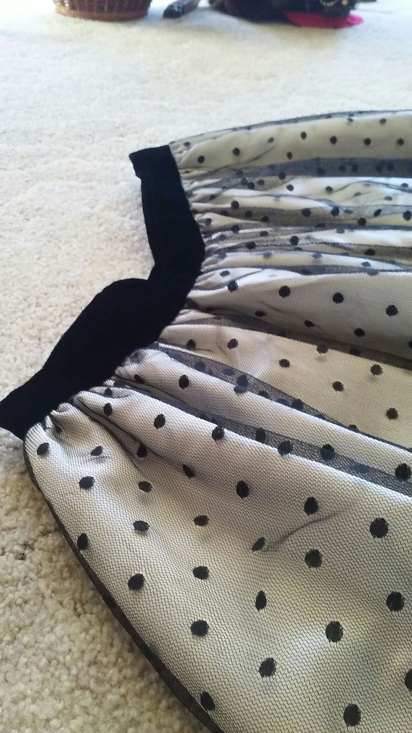 DIY Zippered Dress to Skirt Refashion