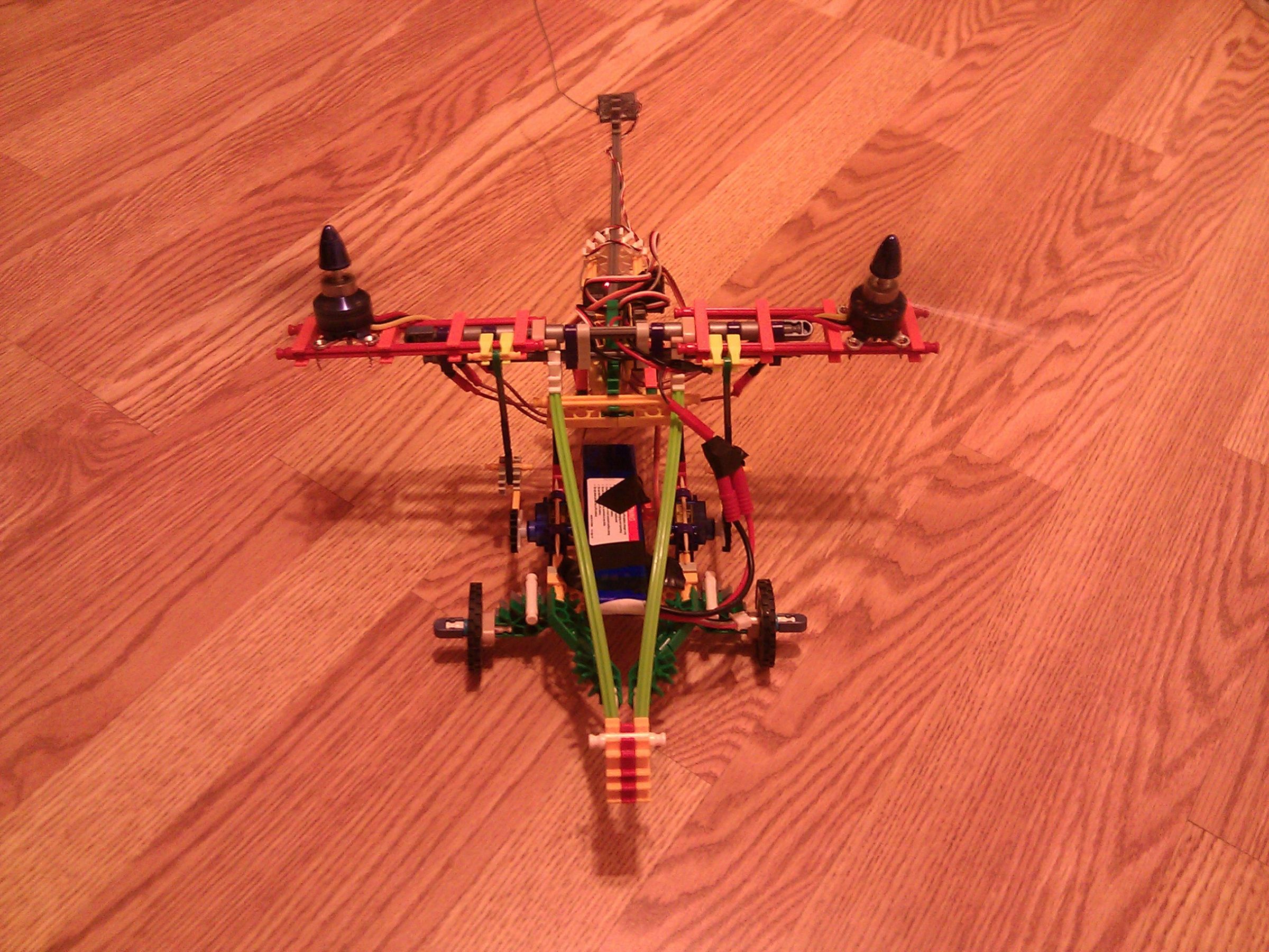 Knex Dual Rotor Helicopter