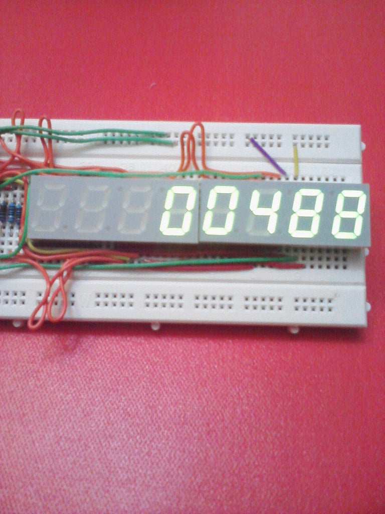 8-Digit Arduino Counter