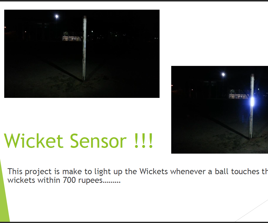 LED Wicket Sensor