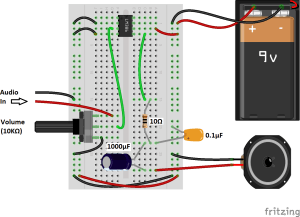 Simple Audio Amplifier With LM386 : 5 Steps - Instructables