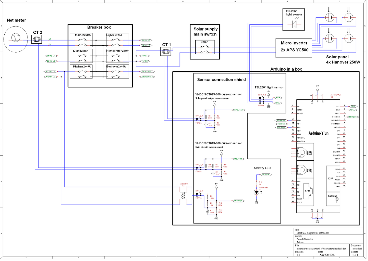 Arduino Yun - Solar Panel Monitoring System : 8 Steps (with Pictures ...